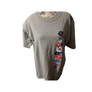 Vintage Disney Company Cast Exclusive Mickey Mouse Hibiscus Flower Shirt Size L